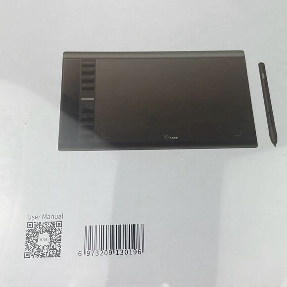 Ugee Drawing Pen Tablet M708 w/ Battery-Free Stylus New - Picture 8 of 9